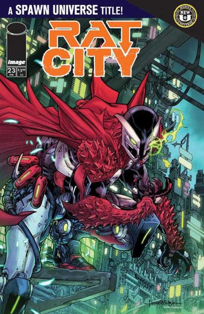 Spawn Rat City 23 Cover A Harvey Tolibao - Walt's Comic Shop