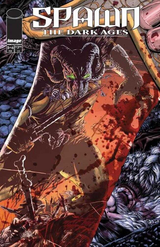 Spawn The Dark Ages 5 (Of 6) Cover B Tony Parker Variant - Walt's Comic Shop