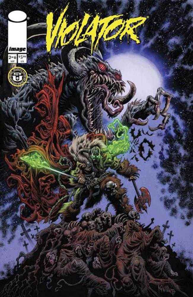 SPAWN VIOLATOR Ⅱ サイバネティックパーツ 貴重 フランス語シール Spawn Violator #2 (Of 6) Cover A Hotz - Walt's Comic Shop €7.19