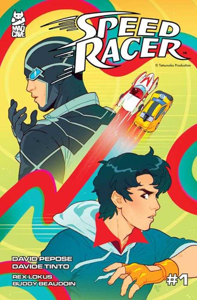 Speed Racer 1 Cover C Davide Tinto Variant - Walt's Comic Shop