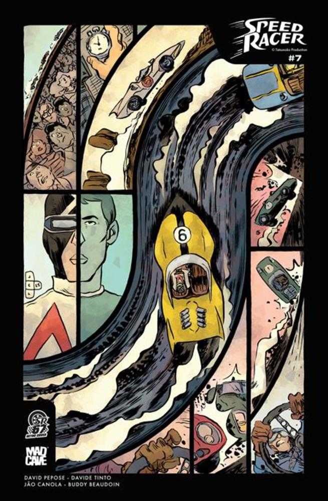 Speed Racer 7 Cover B Jesse Lonergan Variant - Walt's Comic Shop