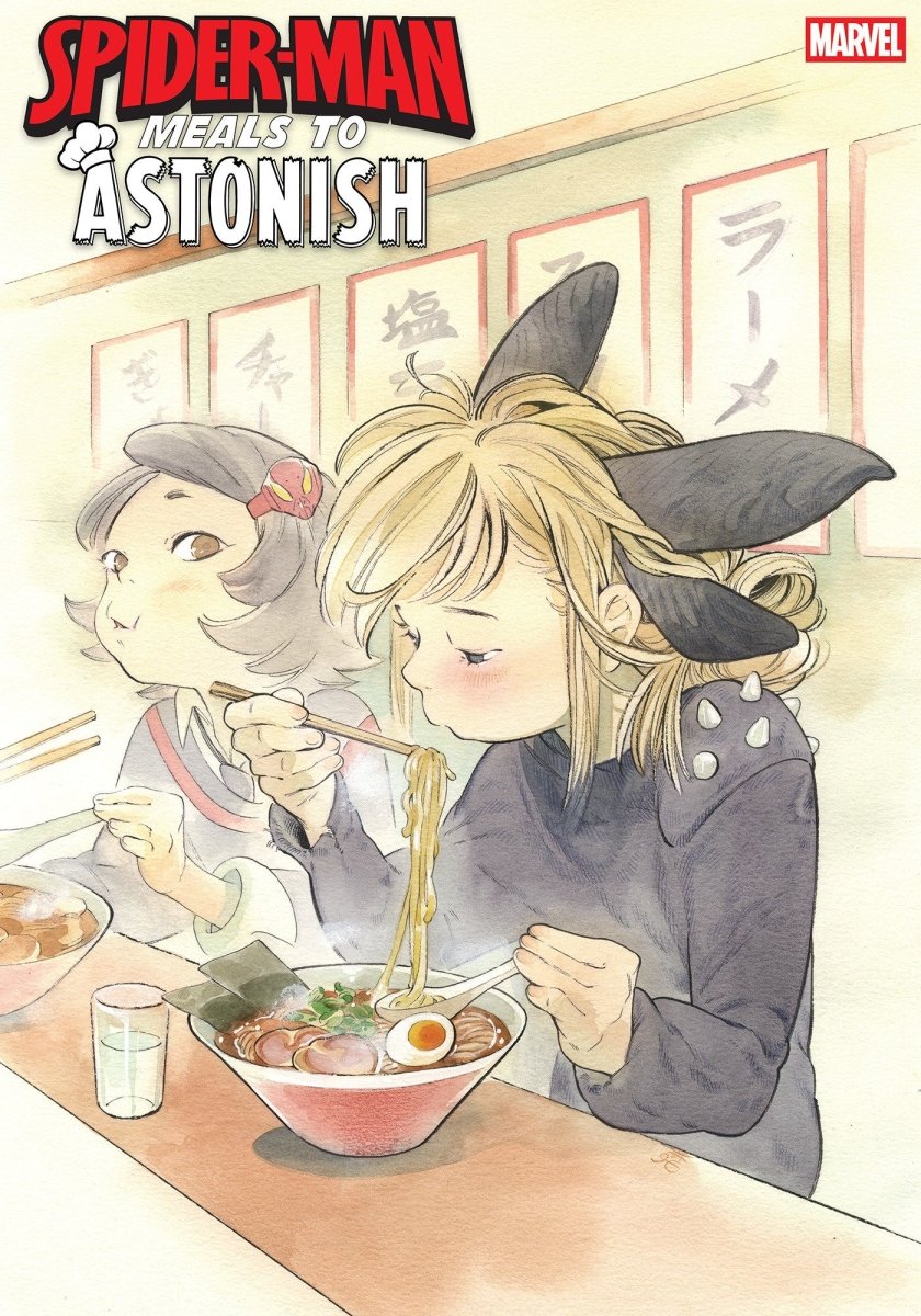 Spider - Man: Meals To Astonish 1 Peach Momoko Variant - Walt's Comic Shop