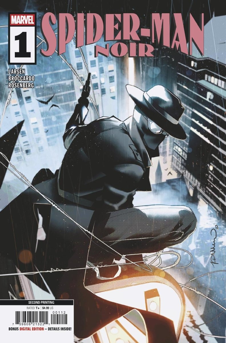 Spider - Man Noir 1 Simone Di Meo 2 Nd Printing Variant - Walt's Comic Shop