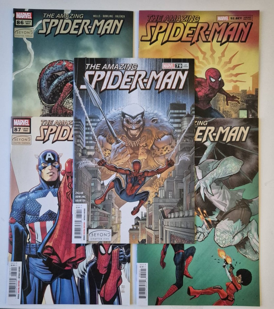 Spider - Man Surprise Pack - 5 Comics for the Price of 1 - Walt's Comic Shop