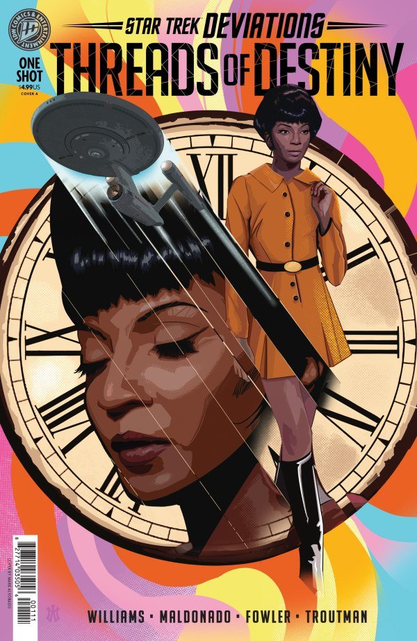 Star Trek: Deviations Threads Of Destiny Cover A (Alvarado) - Walt's Comic Shop