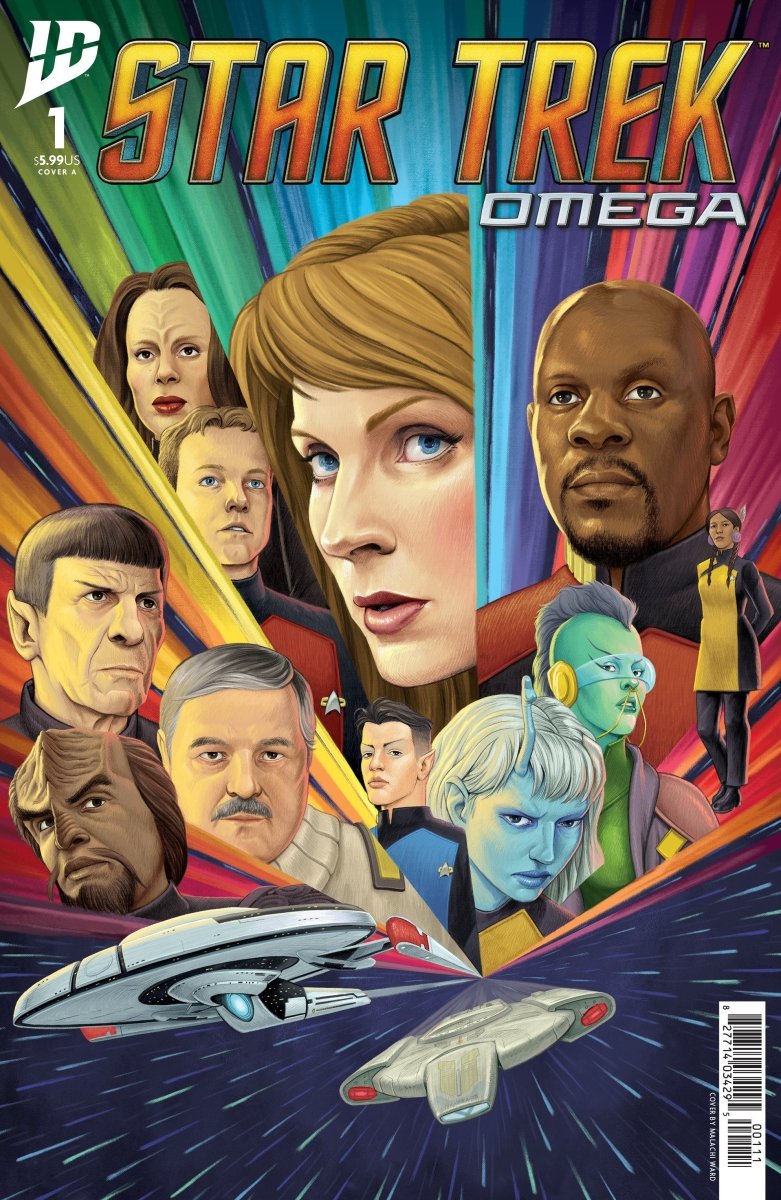 Star Trek: Omega Cover A (Ward) - Walt's Comic Shop