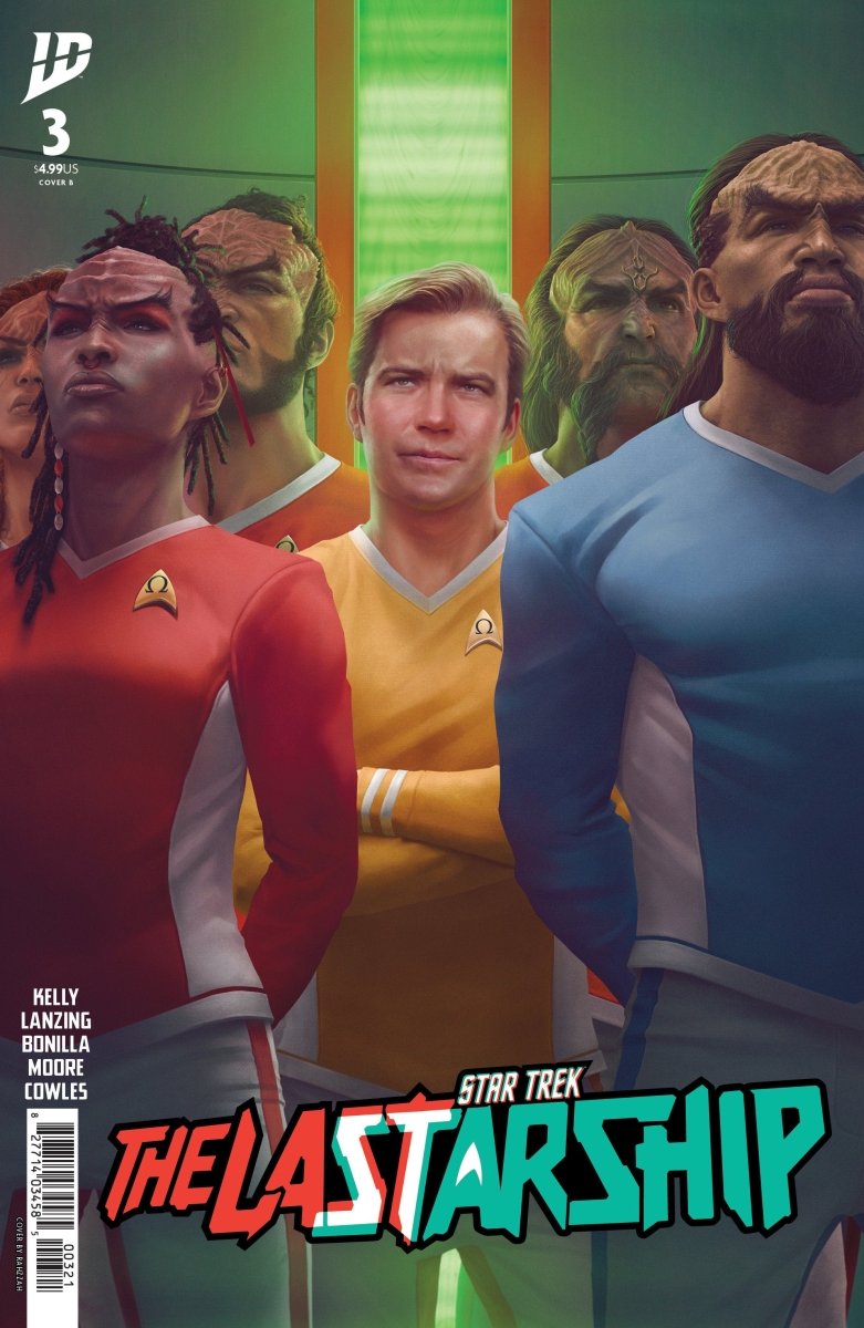 Star Trek: The Last Starship 3 Variant B (Rahzzah) - Walt's Comic Shop