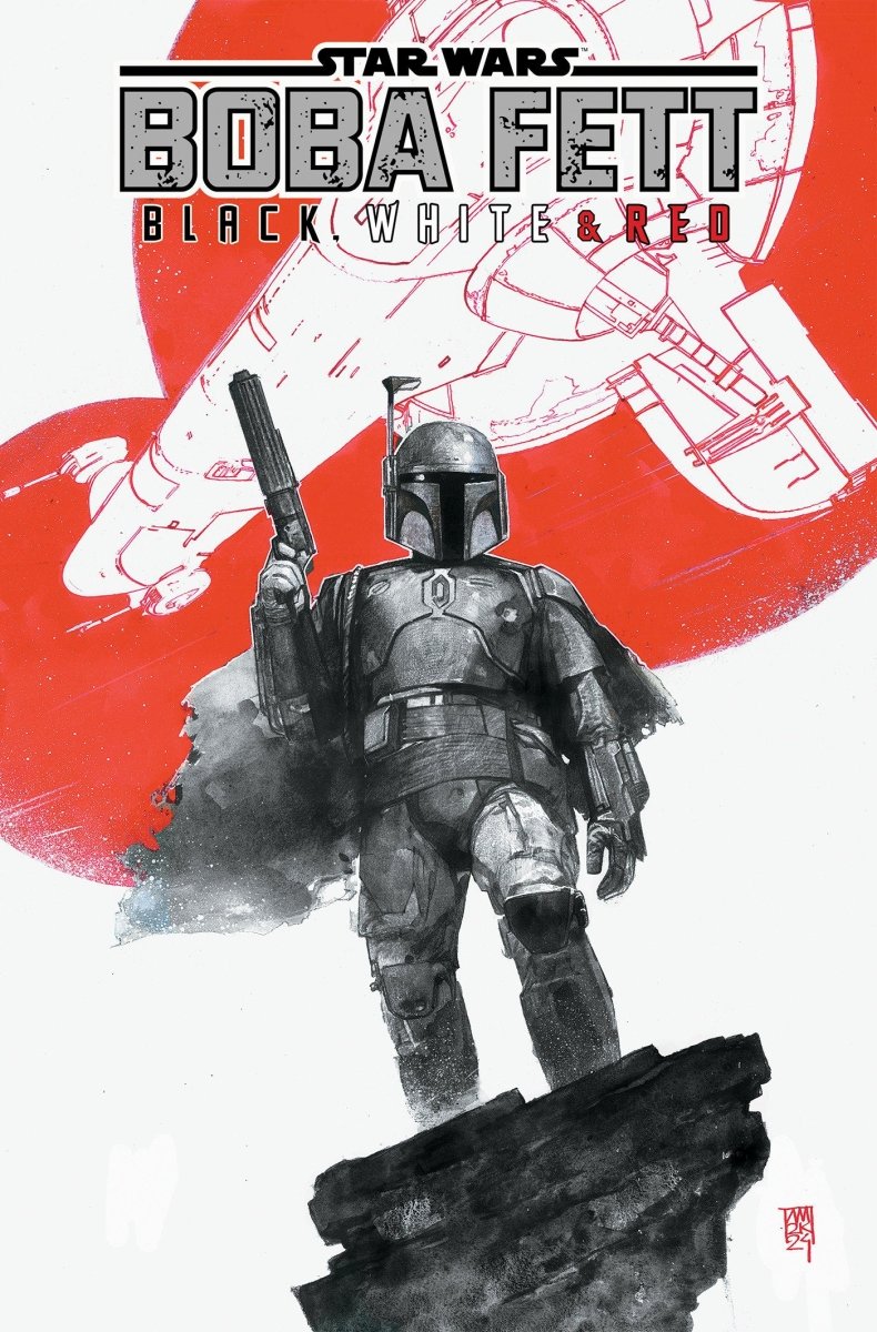 Star Wars: Boba Fett - Black, White & Red Treasury Edition TP *PRE - ORDER* - Walt's Comic Shop
