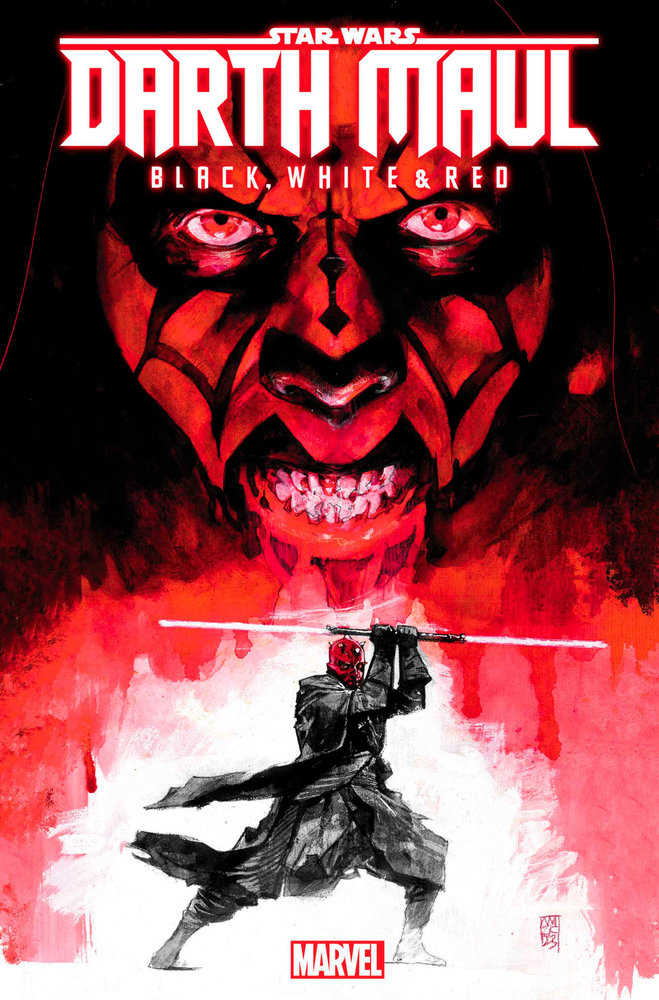 Star Wars: Darth Maul - Black, White & Red #1 - Walt's Comic Shop