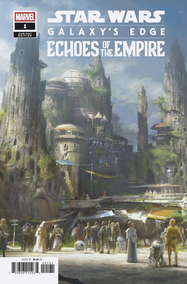 Star Wars: Galaxy's Edge Echoes Of The Empire 1 Erik Tiemens Concept Art Variant - Walt's Comic Shop