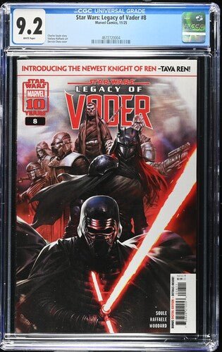 Star Wars: Legacy of Vader 8 Cover A CGC 9.2 - Walt's Comic Shop
