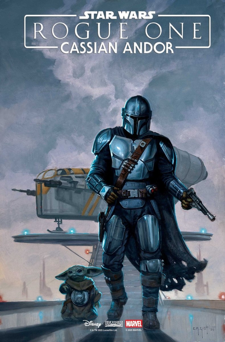 Star Wars: Rogue One Cassian Andor 1 E.M. Gist Mandalorian & Grogu Variant - Walt's Comic Shop