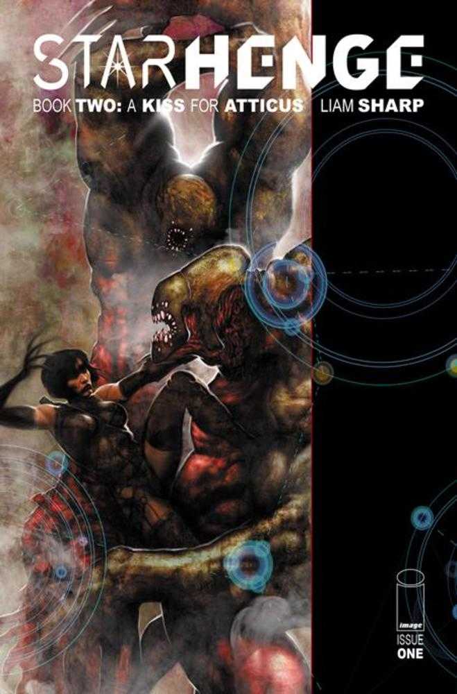 Starhenge Book Two A Kiss For Atticus 1 (Of 4) Cover B Liam Sharp Variant - Walt's Comic Shop