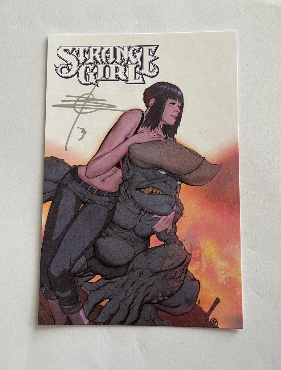 Strange Girl Bookplate Signed by Rick Remender *One per Customer* - Walt's Comic Shop