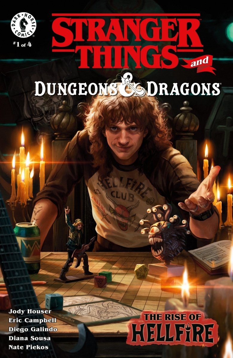 Stranger Things Dungeons & Dragons Rise Of Hellfire #1 Cover A Villanueve - Walt's Comic Shop