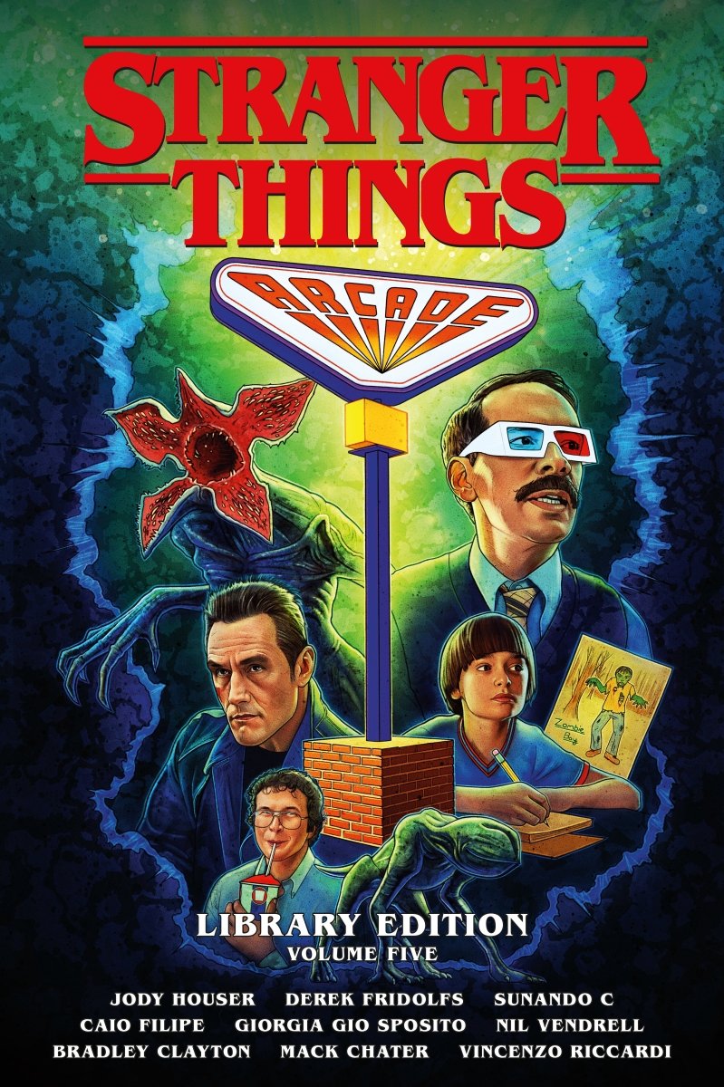 Stranger Things Library Edition Volume 5 HC (Graphic Novel) *PRE - ORDER* - Walt's Comic Shop