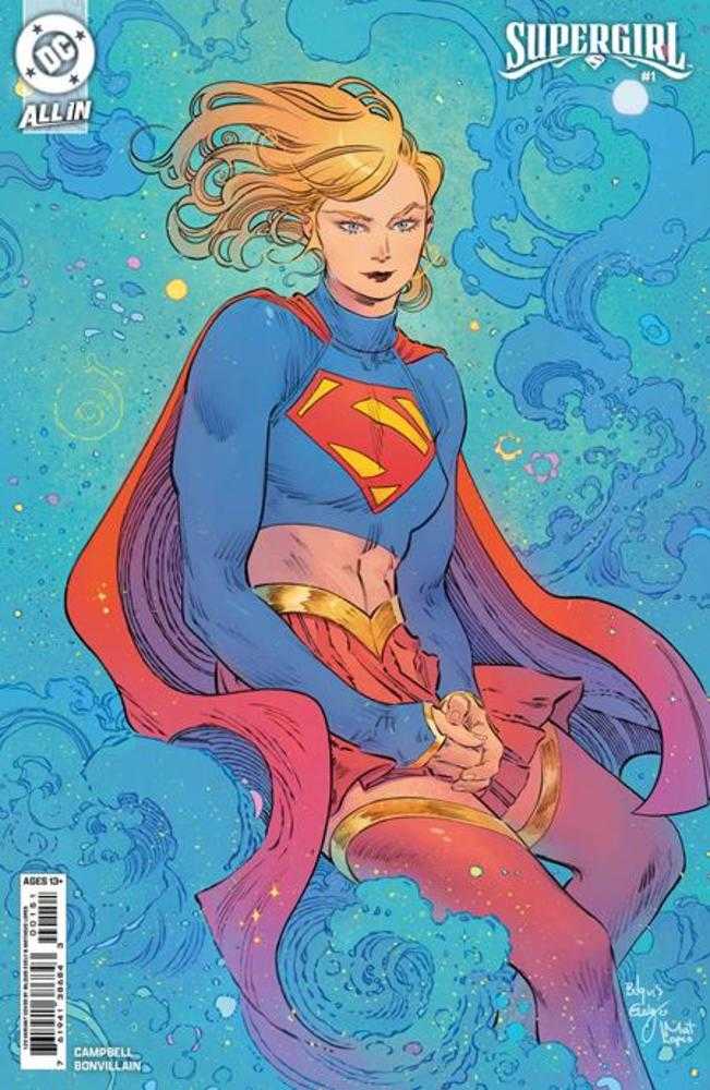 Supergirl #1 Cover G Bilquis Evely Card Stock 1:25 Ratio Variant - Walt's Comic Shop