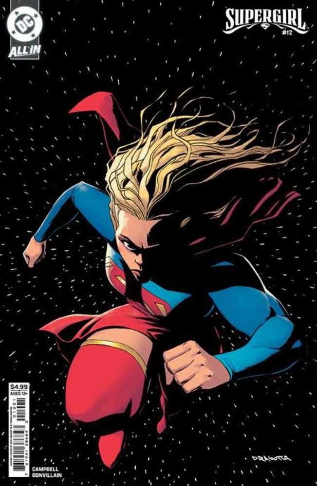 Supergirl #12 Cover B Nick Dragotta Card Stock Variant (The Reign Of T