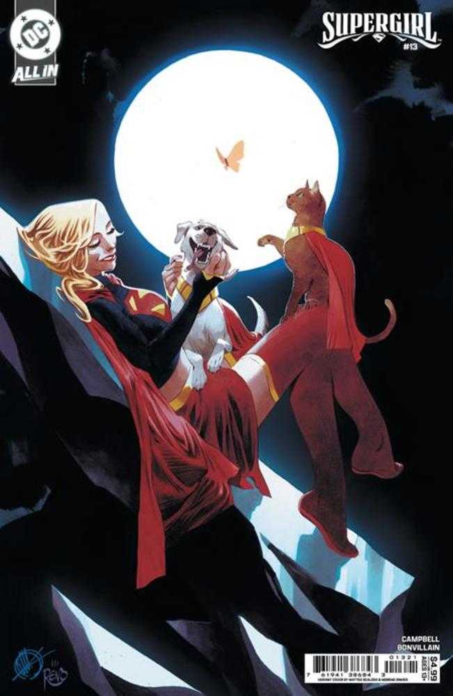 Supergirl 13 Cover B Matteo Scalera Card Stock Variant (The Reign Of The Superboys) - Walt's Comic Shop