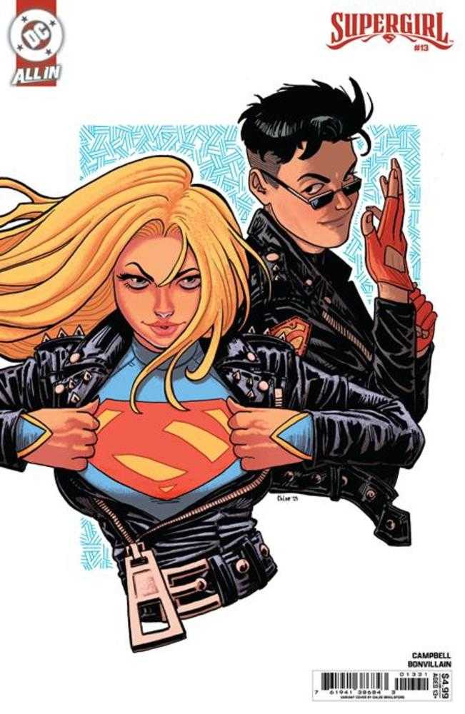 Supergirl 13 Cover C Chloe Brailsford Card Stock Variant (The Reign Of The Superboys) - Walt's Comic Shop