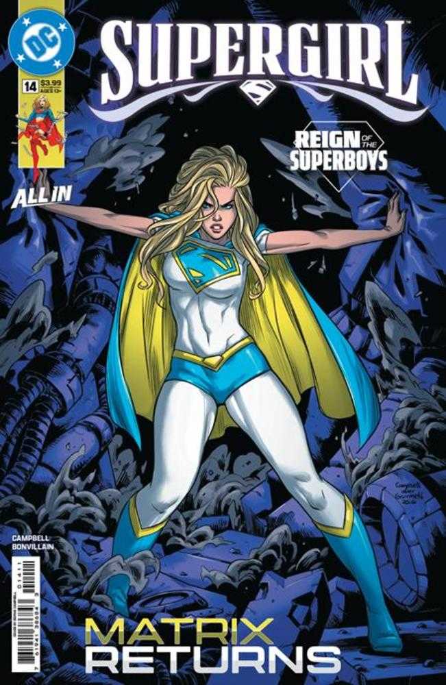 Supergirl 14 Cover A Sophie Campbell (The Reign Of The Superboys) - Walt's Comic Shop