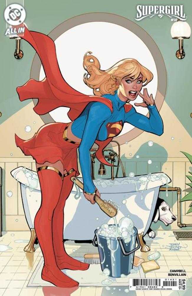 Supergirl 14 Cover B Terry Dodson Card Stock Variant (The Reign Of The Superboys) - Walt's Comic Shop
