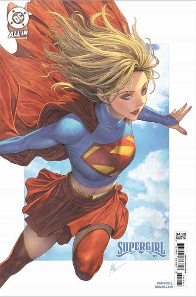 Supergirl 2 Cover C Homare Card Stock Variant - Walt's Comic Shop