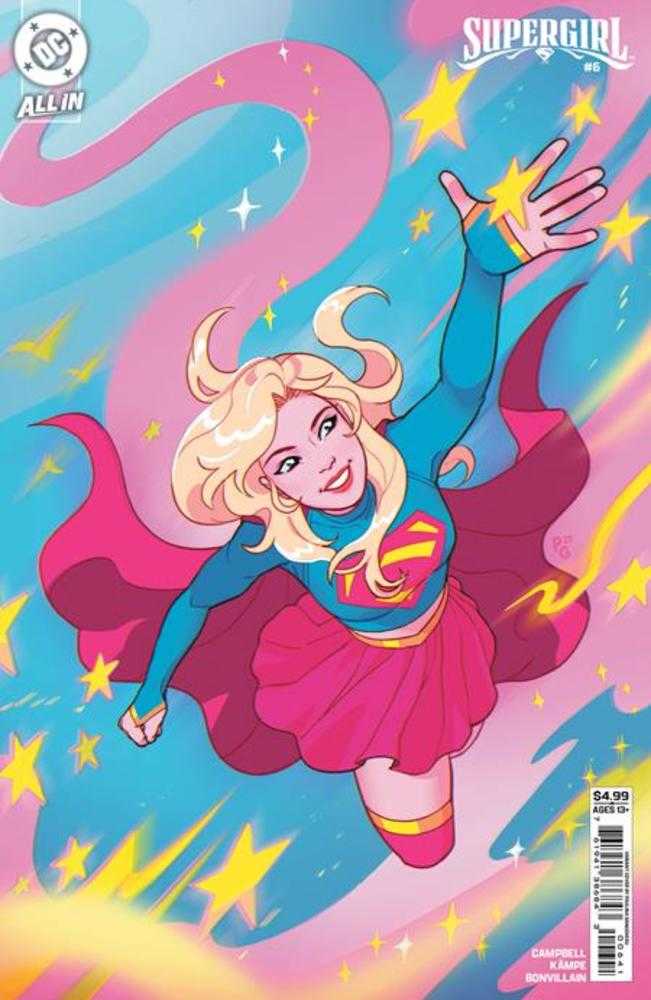 Supergirl 6 Cover D Paulina Ganucheau Card Stock Variant - Walt's Comic Shop