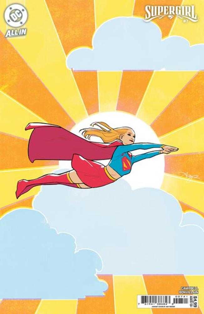 Supergirl 7 Cover C Amy Reeder Card Stock Variant - Walt's Comic Shop