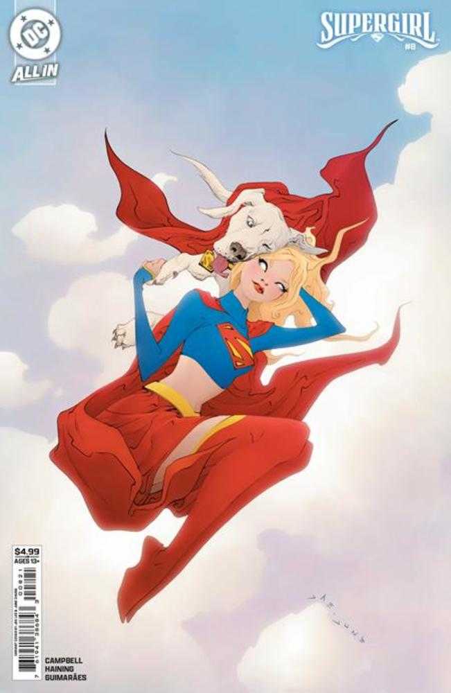 Supergirl 8 Cover B Jae Lee Card Stock Variant - Walt's Comic Shop
