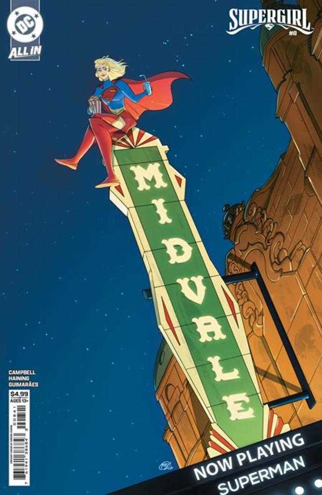 Supergirl 8 Cover D Megan Huang Card Stock Variant - Walt's Comic Shop