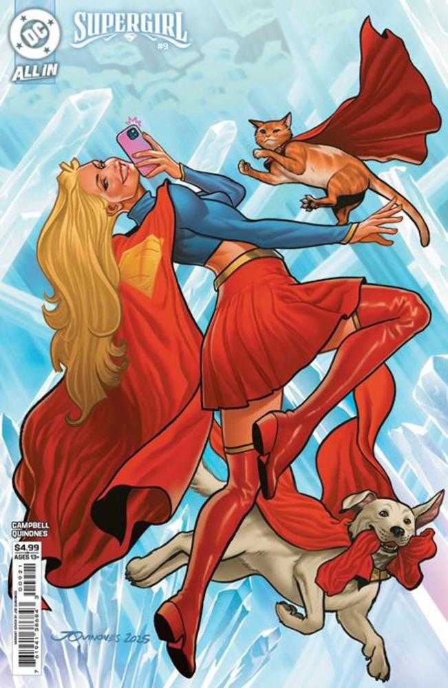 Supergirl 9 Cover C Joe Quinones Card Stock Variant - Walt's Comic Shop