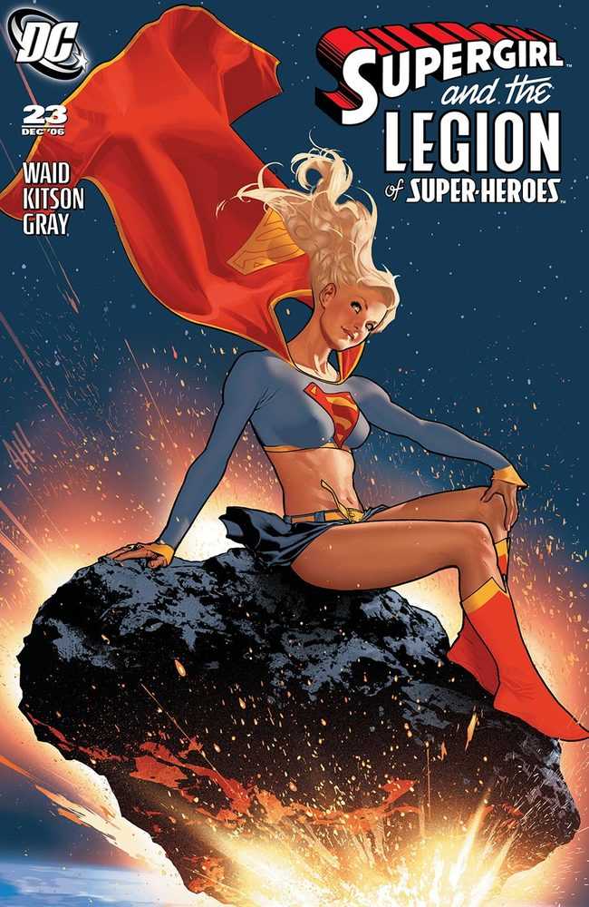 Supergirl And The Legion Of Super Heroes 23 Facsimile Edition Cover C Adam Hughes Foil Variant - Walt's Comic Shop