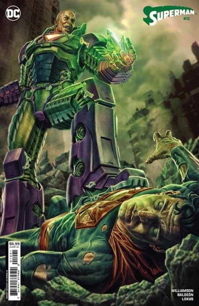 Superman #12 Cover B Lee Bermejo Card Stock Variant - Walt's Comic Shop