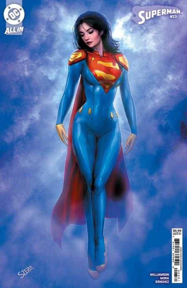 Superman #23 Cover B Nathan Szerdy Card Stock Variant - Walt's Comic Shop