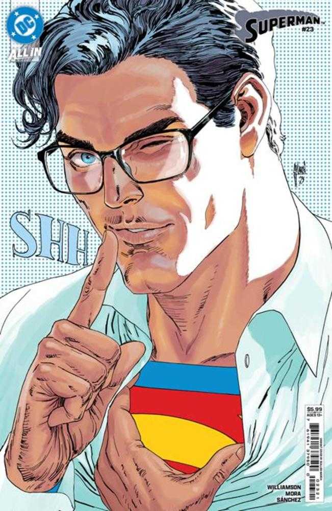 Superman #23 Cover D Guillem March Card Stock Variant - Walt's Comic Shop