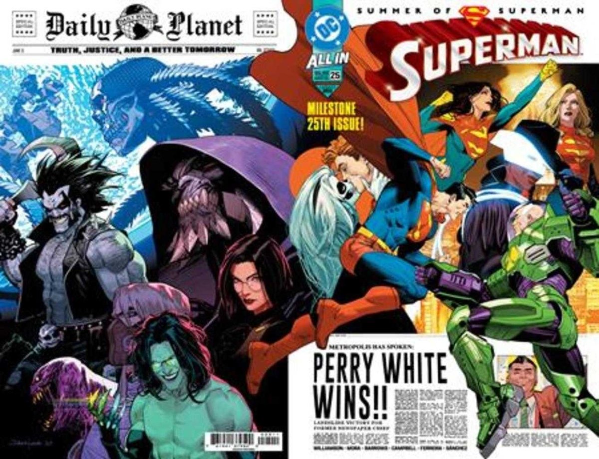 Superman #25 Cover A Dan Mora - Walt's Comic Shop