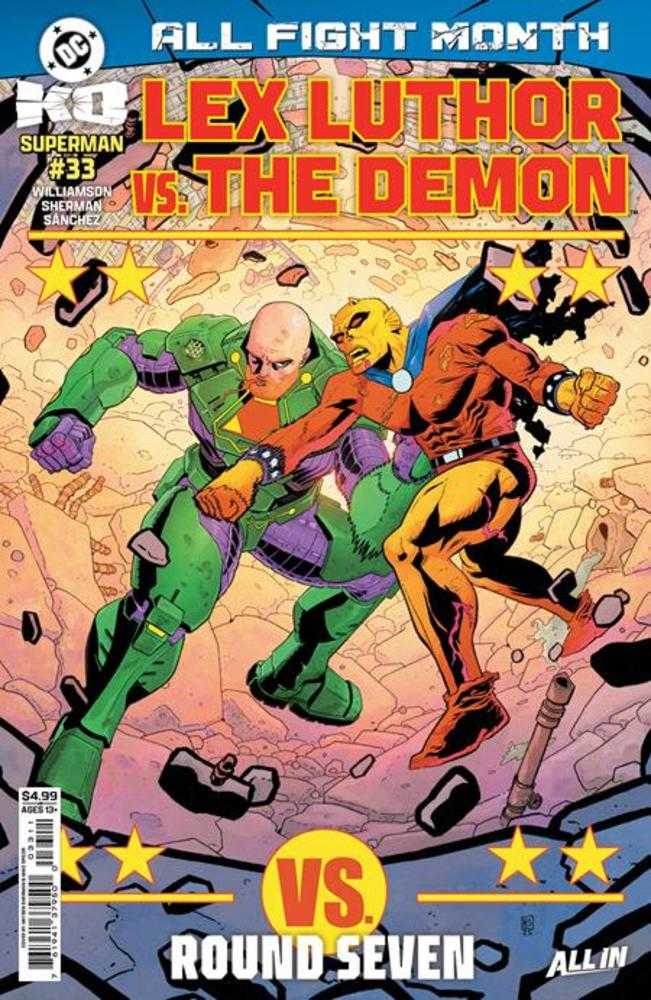 Superman 33 Cover A Hayden Sherman (DC K.O.) - Walt's Comic Shop