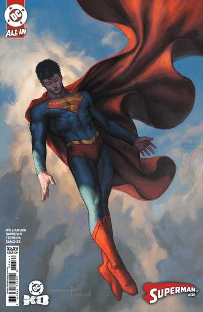 Superman 35 Cover D Davide Paratore Card Stock Variant (DC K.O.) - Walt's Comic Shop
