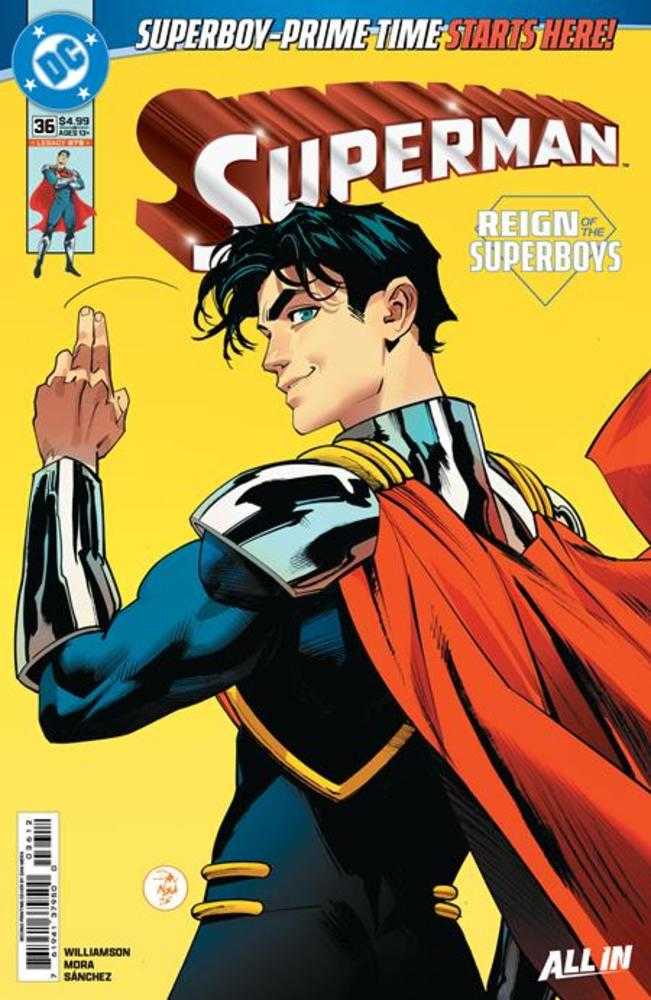 Superman 36 2nd Print Cover A Dan Mora - Walt's Comic Shop