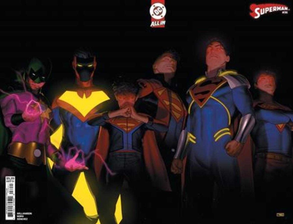 Superman 36 Cover D Taurin Clarke Wraparound Card Stock Variant - Walt's Comic Shop