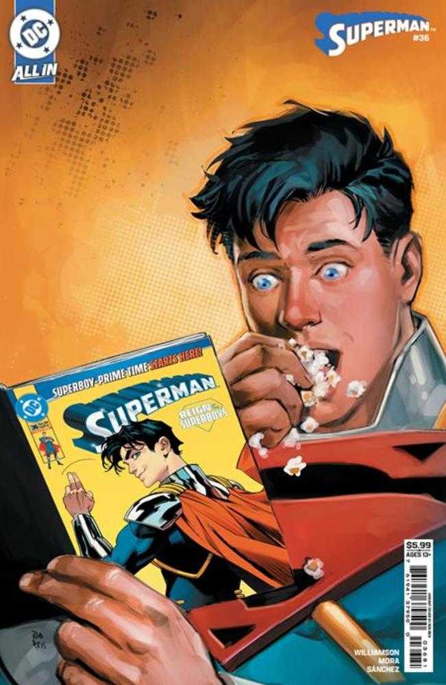 Superman 36 Cover H Rod Reis Superman Card Stock Variant - Walt's Comic Shop
