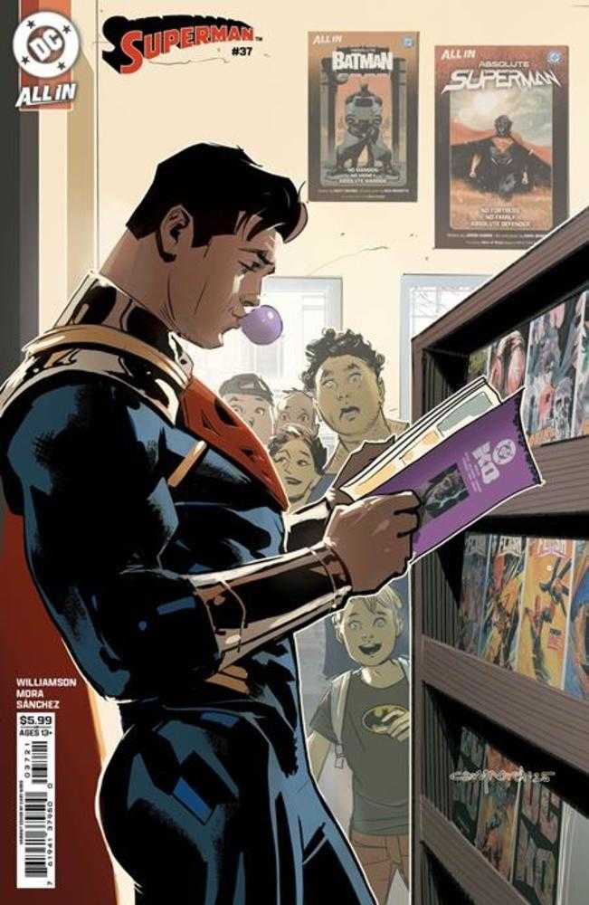 Superman 37 Cover B Cary Nord Card Stock Variant (The Reign Of The Superboys) - Walt's Comic Shop