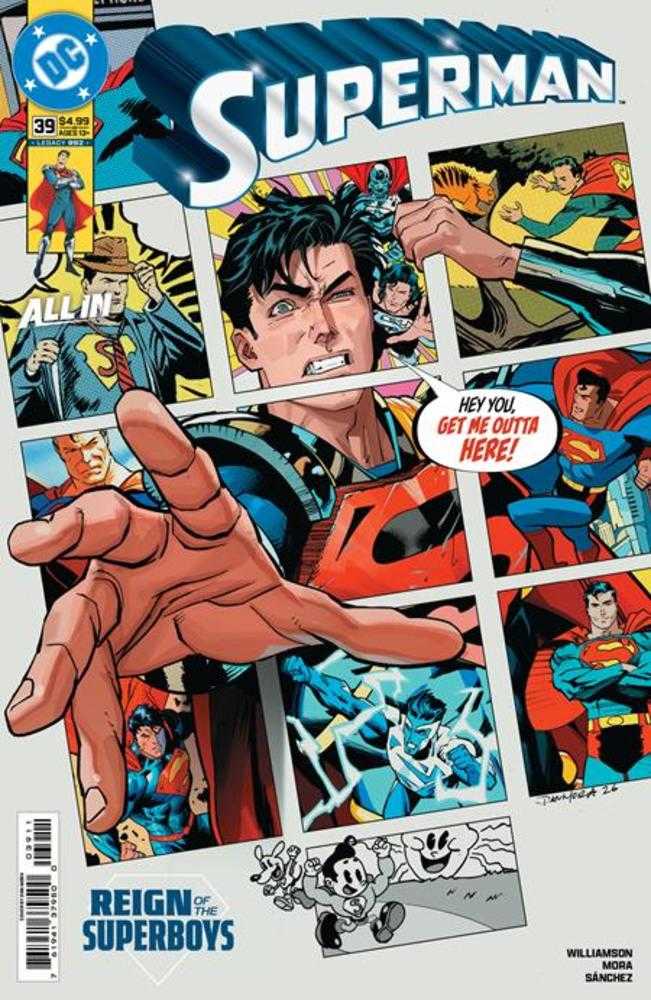 Superman 39 Cover A Dan Mora (The Reign Of The Superboys) - Walt's Comic Shop
