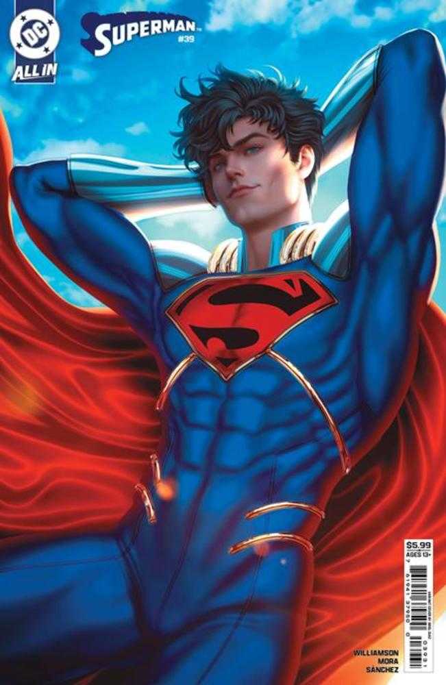 Superman 39 Cover C Ariel Diaz Card Stock Variant (The Reign Of The Superboys) - Walt's Comic Shop