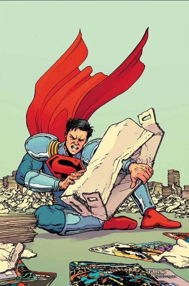 Superman 39 Cover D Chris Burnham Card Stock Variant (The Reign Of The Superboys) - Walt's Comic Shop