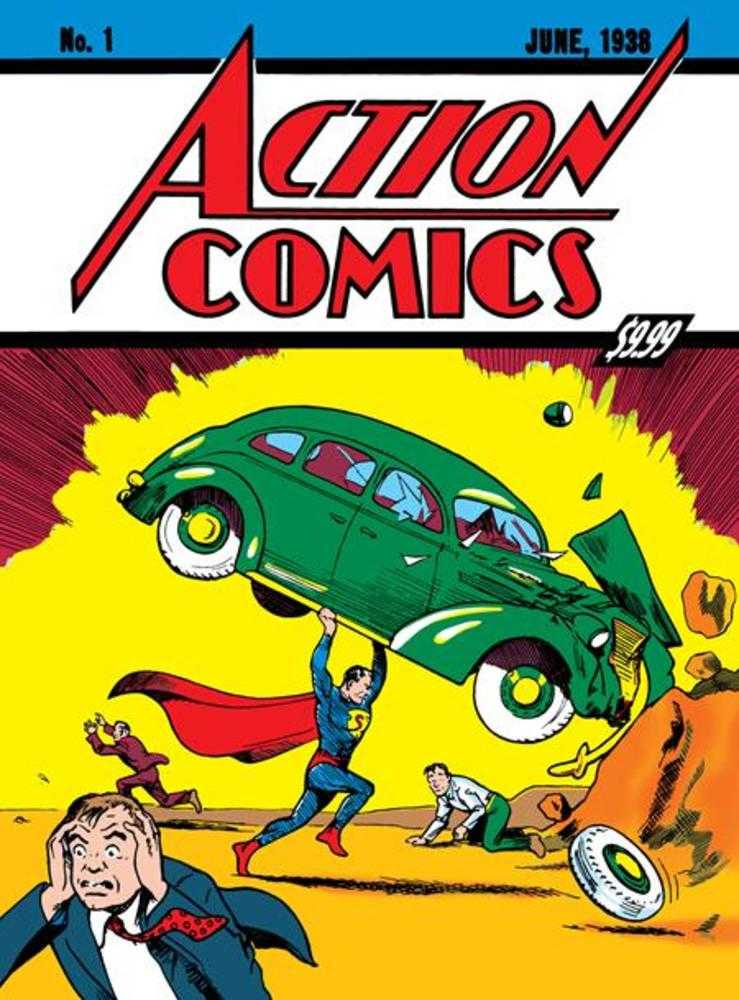 Superman Day 2025 - Action Comics #1 Golden Age Sized Facsimile Edition Cover A Joe Shuster - Walt's Comic Shop