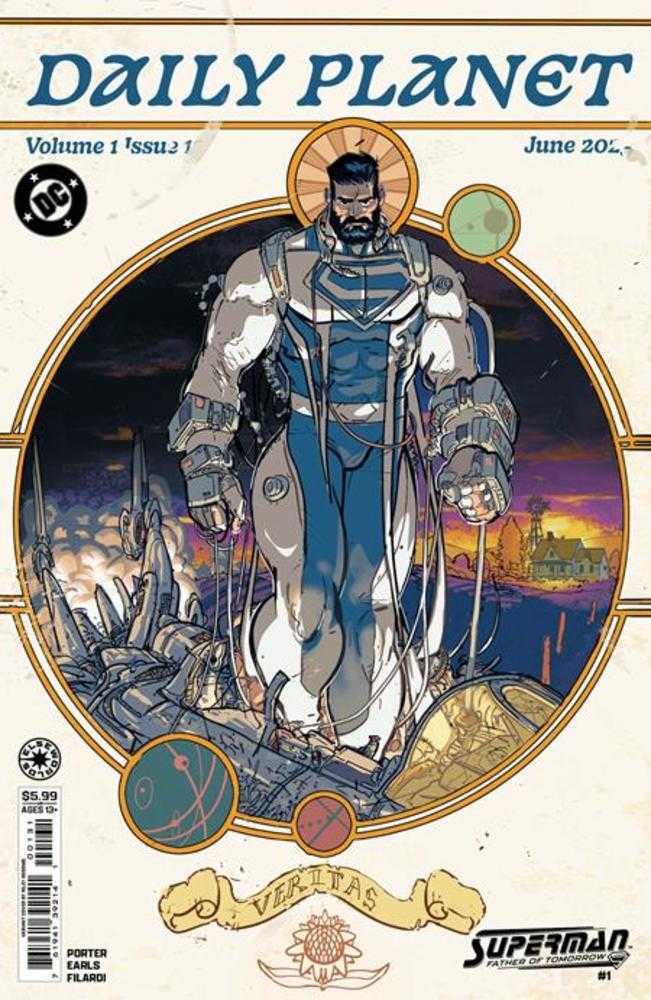 Superman Father Of Tomorrow 1 (Of 6) Cover C Riley Rossmo Card Stock Variant - Walt's Comic Shop