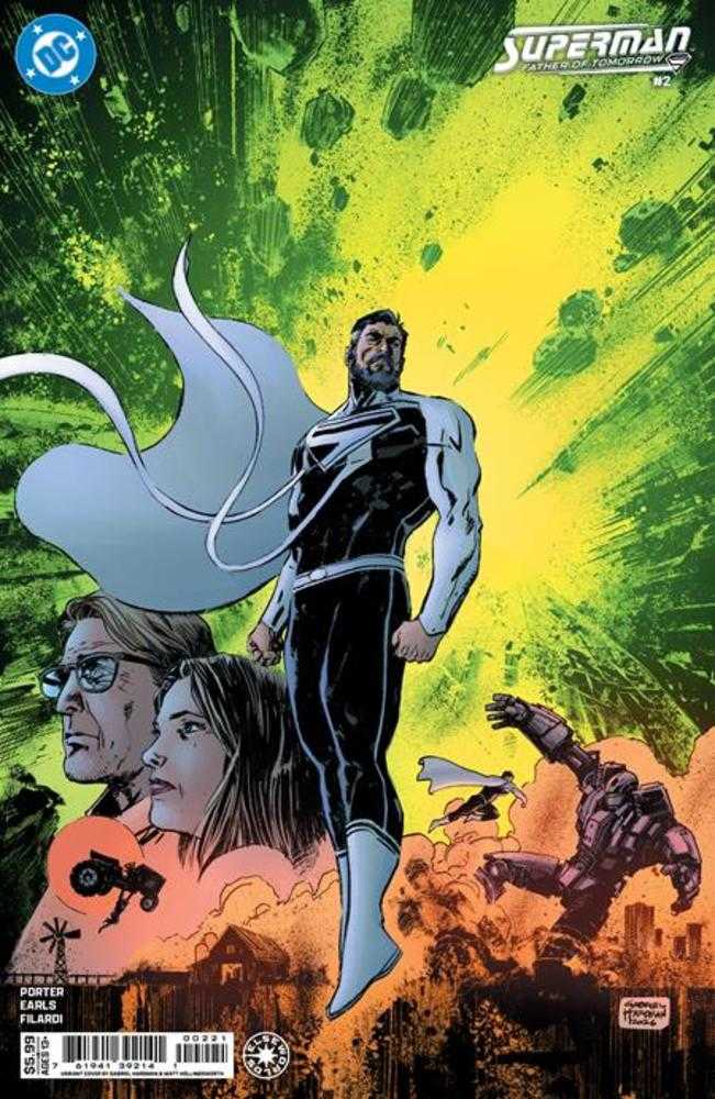 Superman Father Of Tomorrow 2 (Of 6) Cover B Gabriel Hardman Card Stock Variant - Walt's Comic Shop