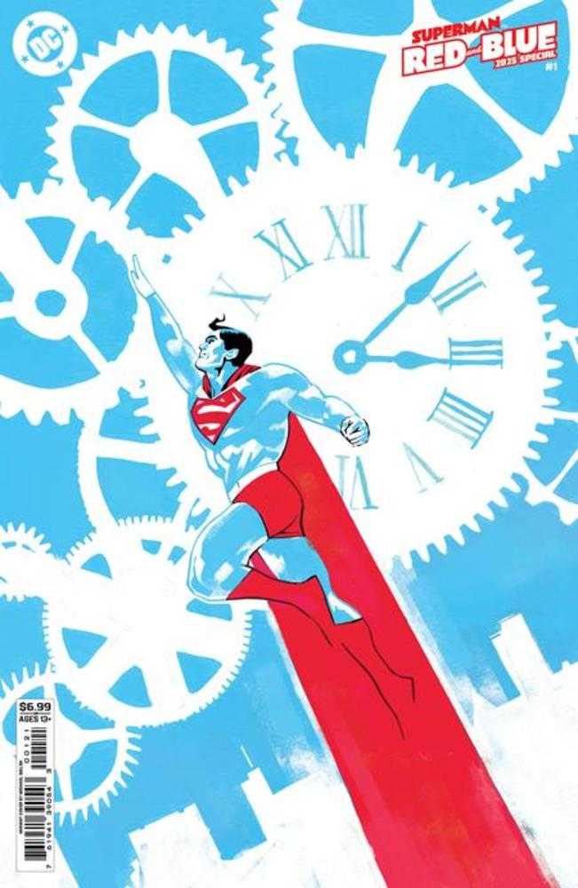 Superman Red & Blue 2025 Special 1 (One Shot) Cover B Michael Walsh Card Stock Variant - Walt's Comic Shop